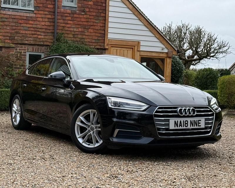 Used Audi A5 Sportback Sport 190 HP (139 kW) 2018 Black Hatchback