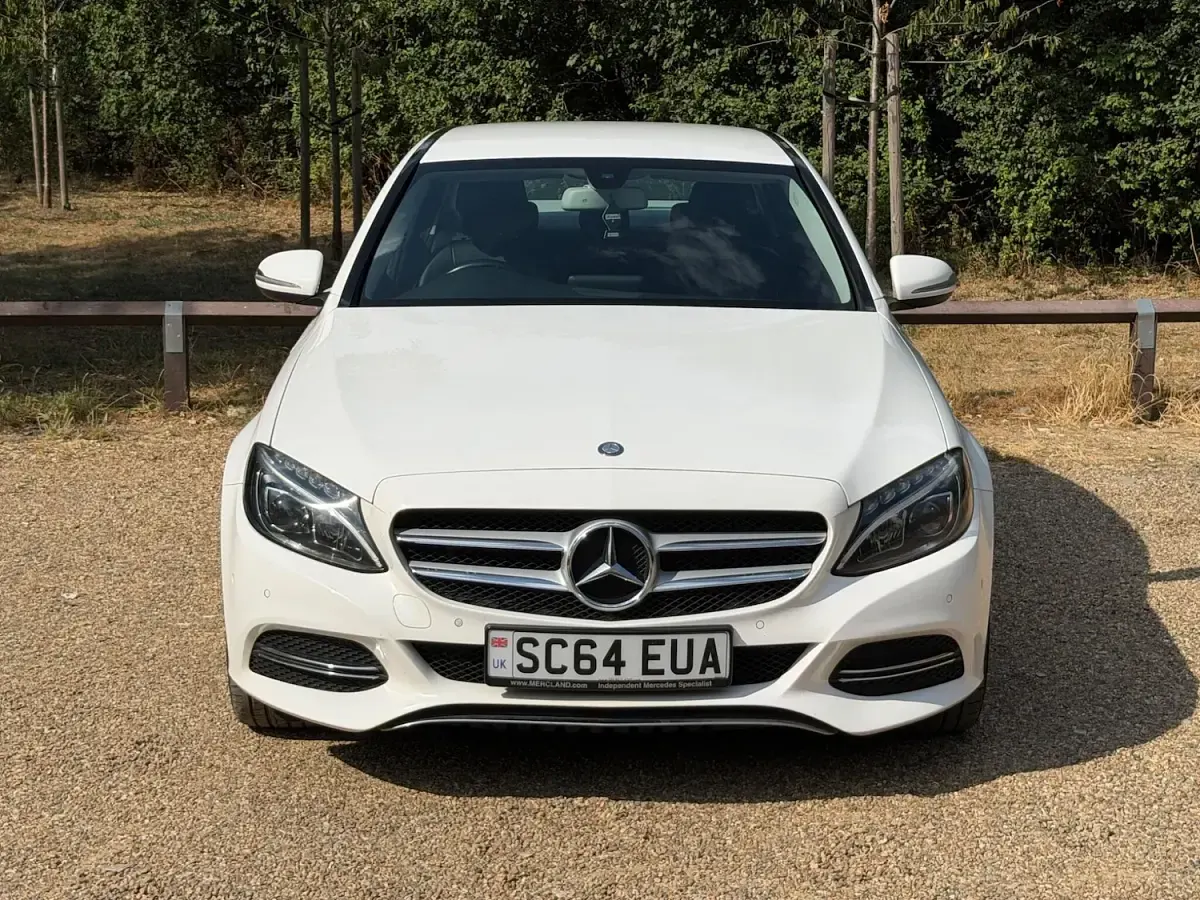 Used Mercedes C220 2014 White Sedan