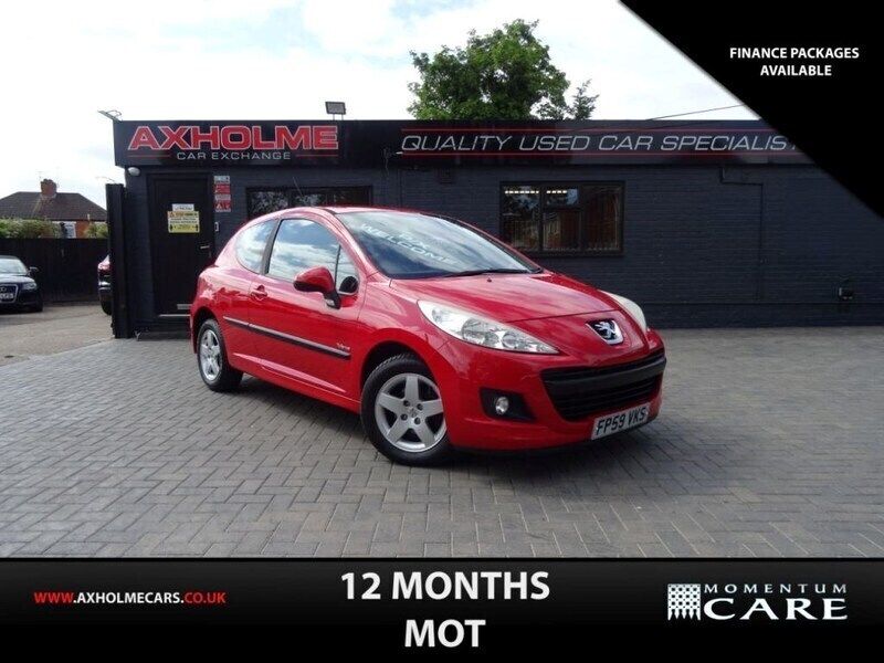 Red Used 2009 Peugeot 207 Hatchback | £1,995 (Fair price) - Image 1/4