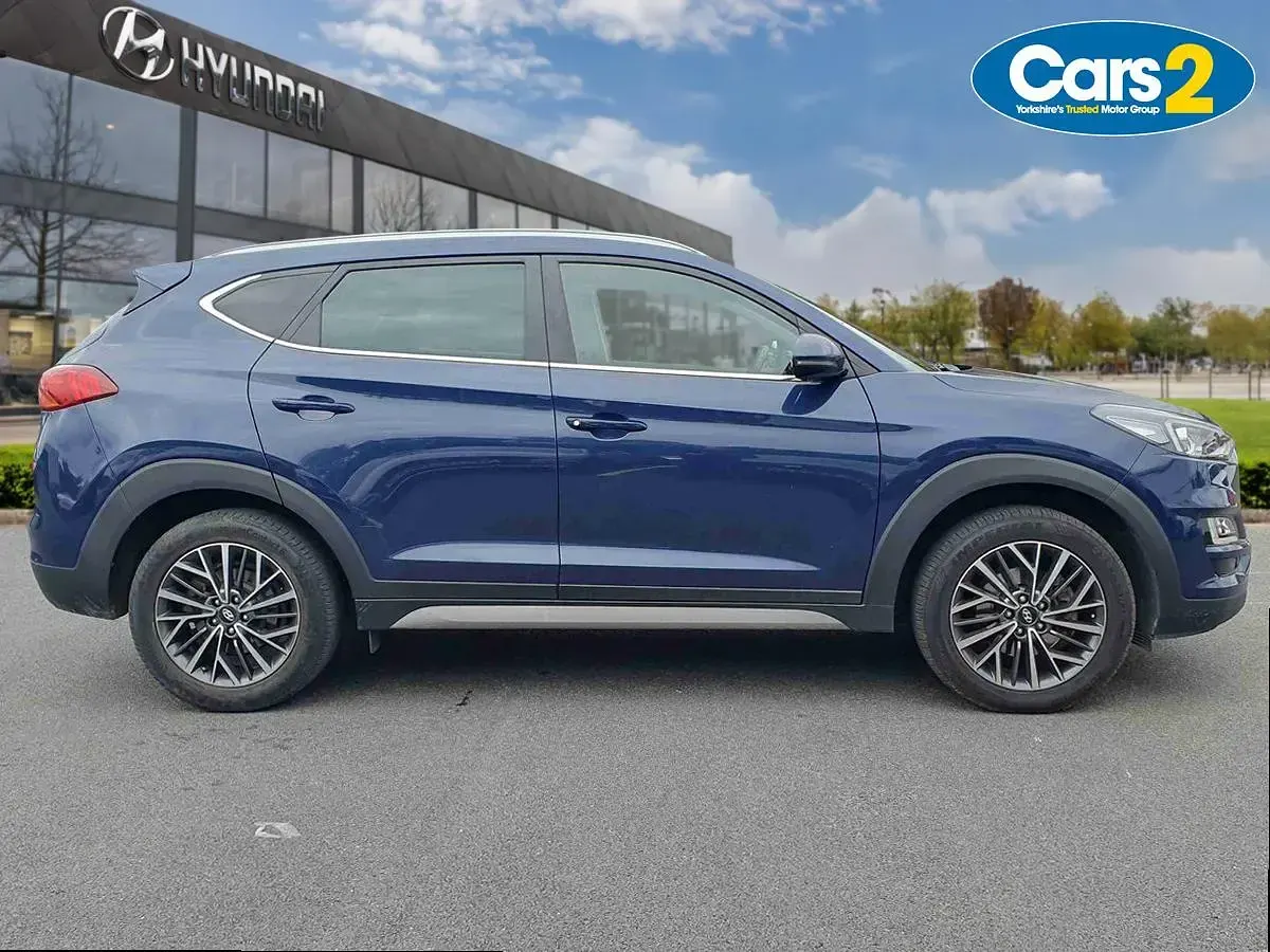 Used Hyundai Tucson Premium 129 HP (94 kW) 2018 Blue SUV
