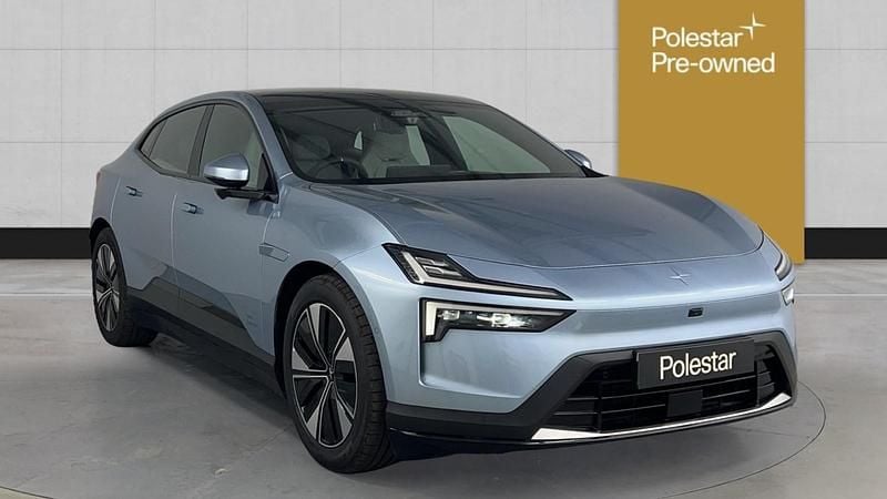 Blue New 2025 Polestar 4 Plus SUV | £43,990 (Super price) - Image 1/4