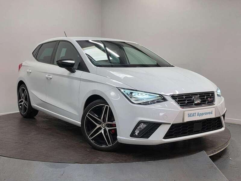 White Used 2021 Seat Ibiza FR Hatchback | £12,565 (Fair price) - Image 1/4