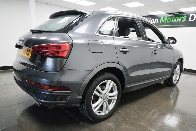 Used Audi Q3 S-Line 150 HP (110 kW) 2017 Grey SUV