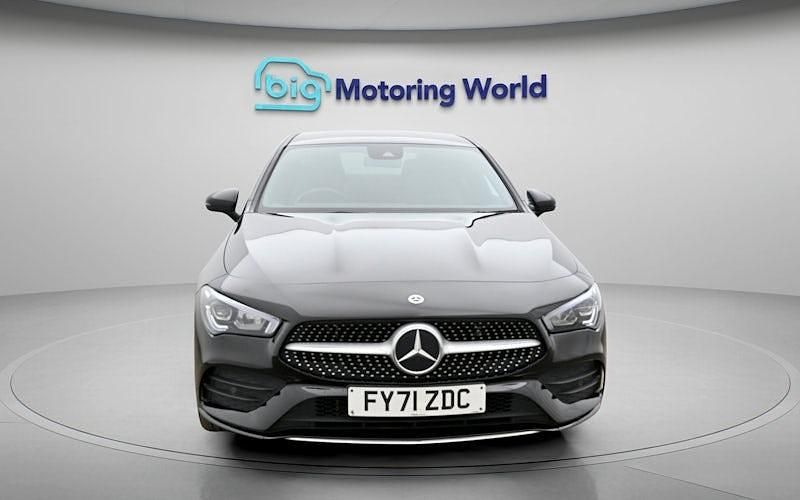 Used Mercedes CLA250e AMG line 259 HP (190 kW) 2021 Black Sedan