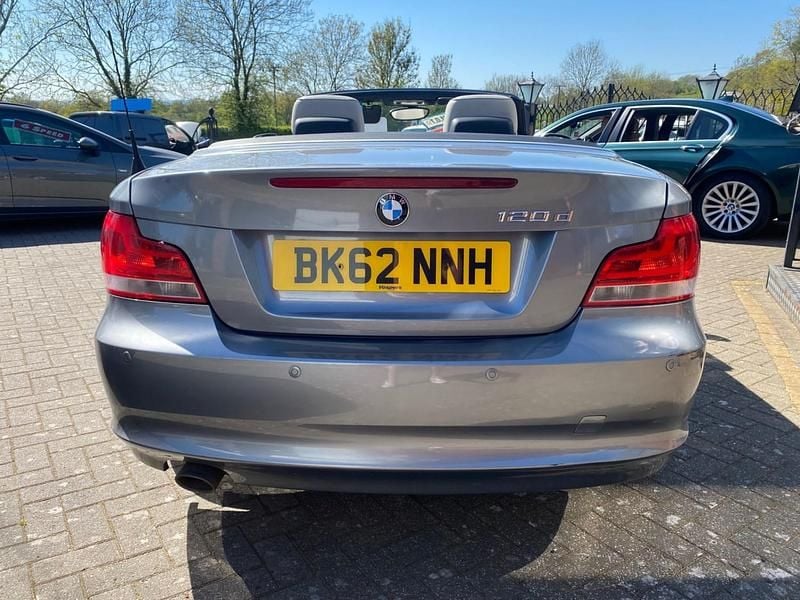 Begagnad BMW 120 Cabriolet Exclusive 2013 Grå Cab
