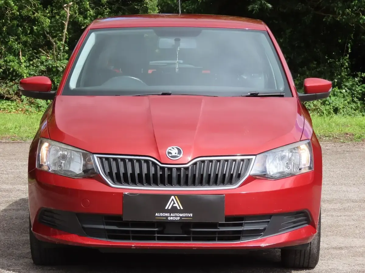 Used Skoda Fabia SE 2015 Red Hatchback