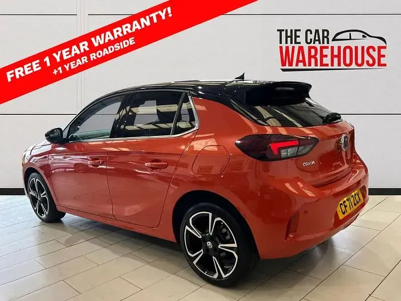 Used Vauxhall Corsa Edition 99 HP (72 kW) 2022 Orange Hatchback