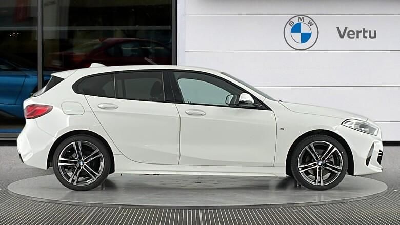 Used BMW 118 M Sport 136 HP (100 kW) 2023 White Hatchback