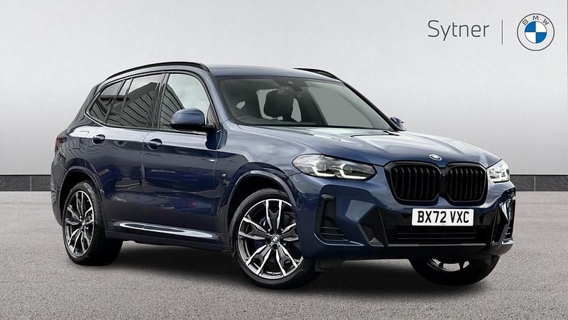 Black Used 2022 BMW X3 M Sport SUV | £37,500 (Expensive) - Image 1/4