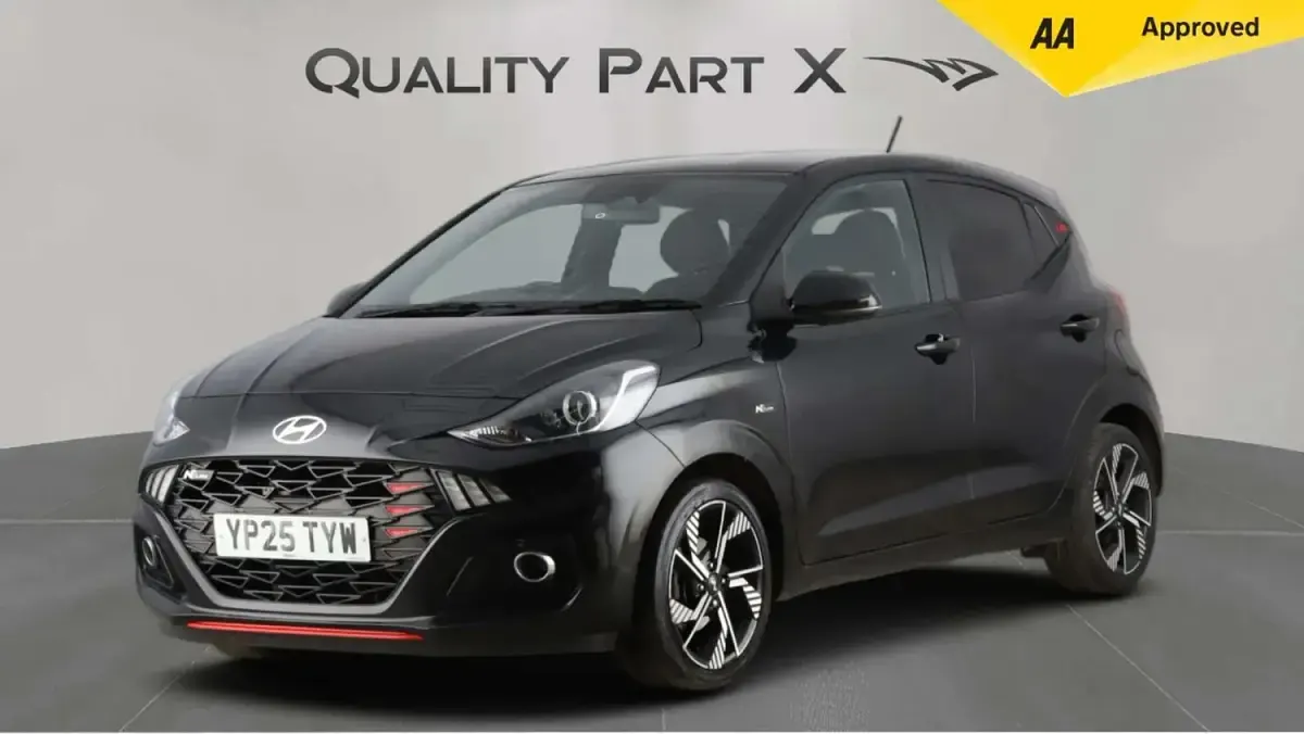 Used Hyundai i10 N Line 90 HP (66 kW) 2025 Black Hatchback