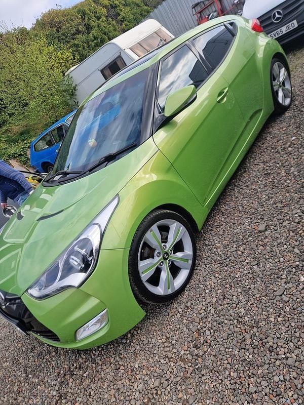 Used Hyundai Veloster Sport 140 HP (102 kW) 2013 Green Hatchback