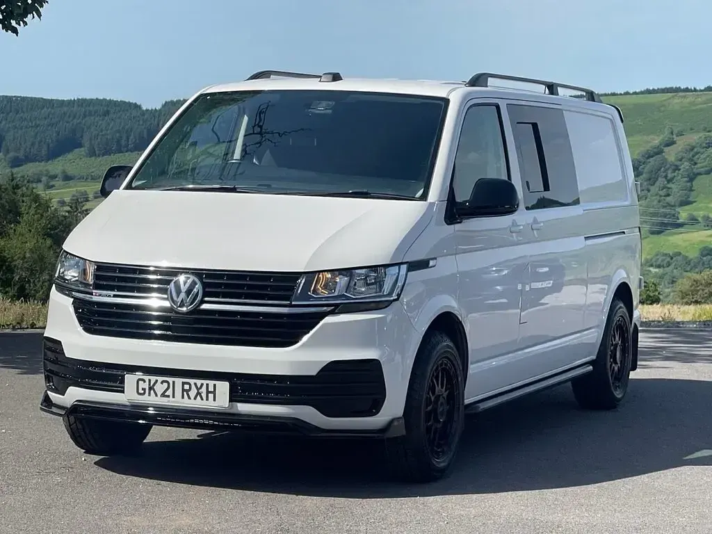 Used VW T6.1 Startline 150 HP (110 kW) 2021 White Van