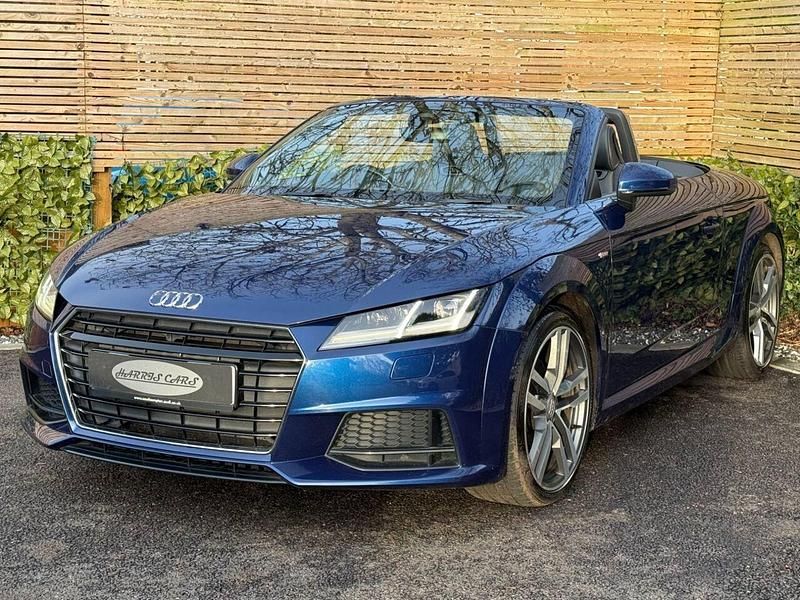 Used Audi TT S-Line 2015 Blue Coupe