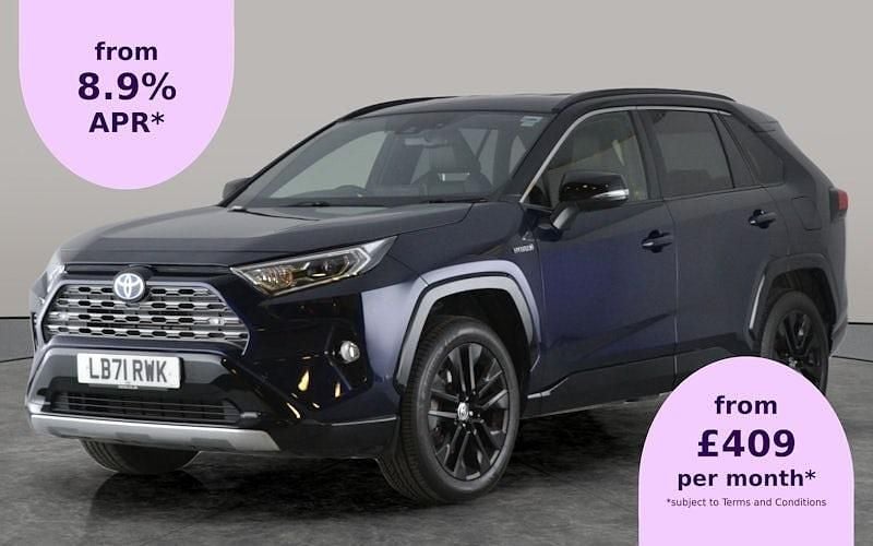 Blue Used 2022 Toyota RAV4 Hybrid SUV | £26,873 (Good price) - Image 1/2