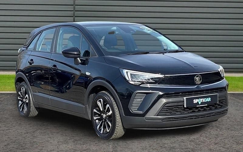 Used Vauxhall Crossland Design Edition 83 HP (61 kW) 2022 Black SUV