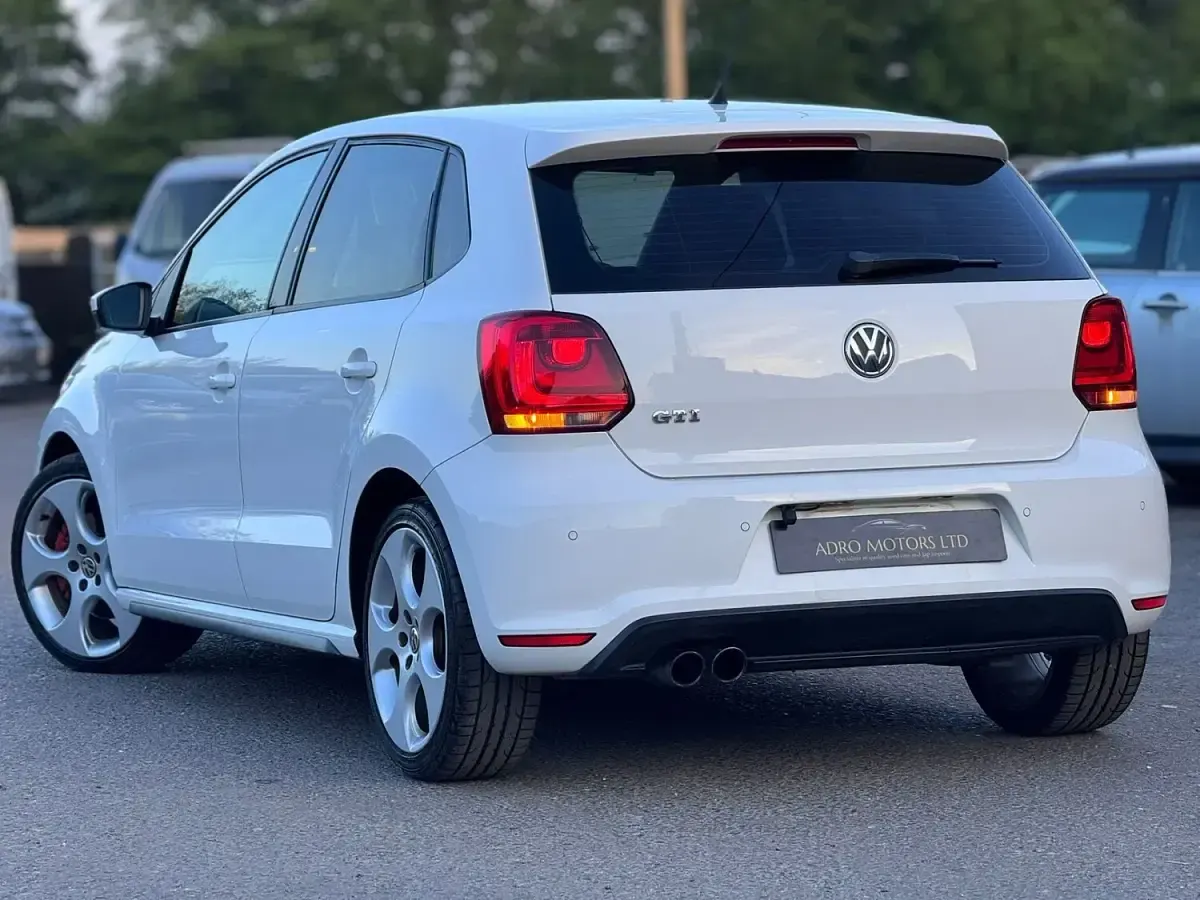 Used VW Polo GTI 180 HP (132 kW) 2012 White Hatchback