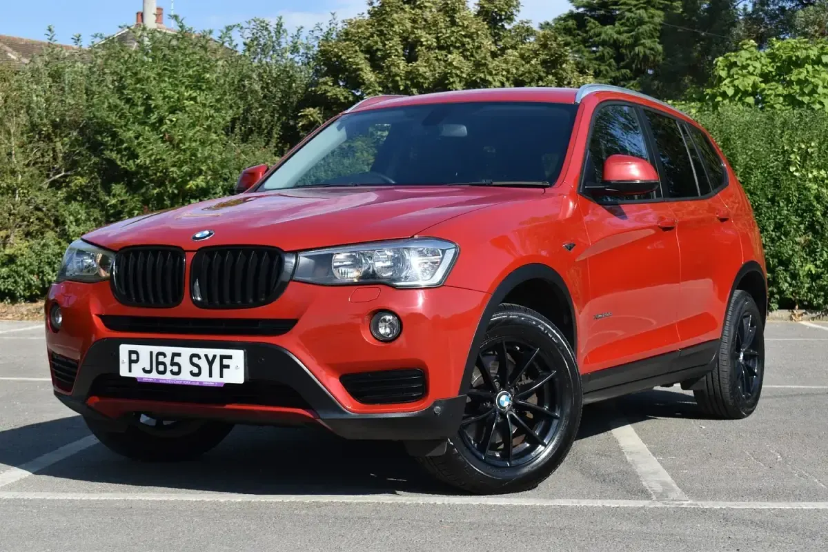 Used BMW X3 Performance 190 HP (139 kW) 2015 Red SUV
