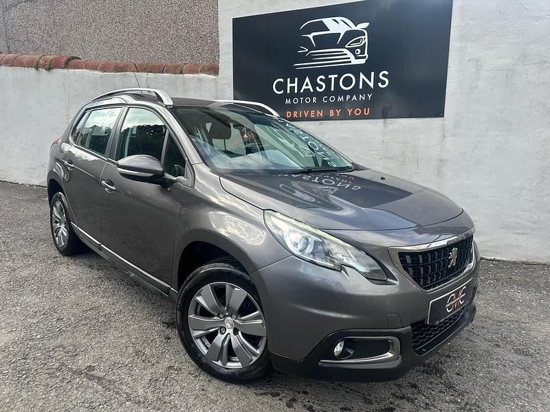 Grey Used 2017 Peugeot 2008 Active SUV | £5,299 (Fair price) - Image 1/2