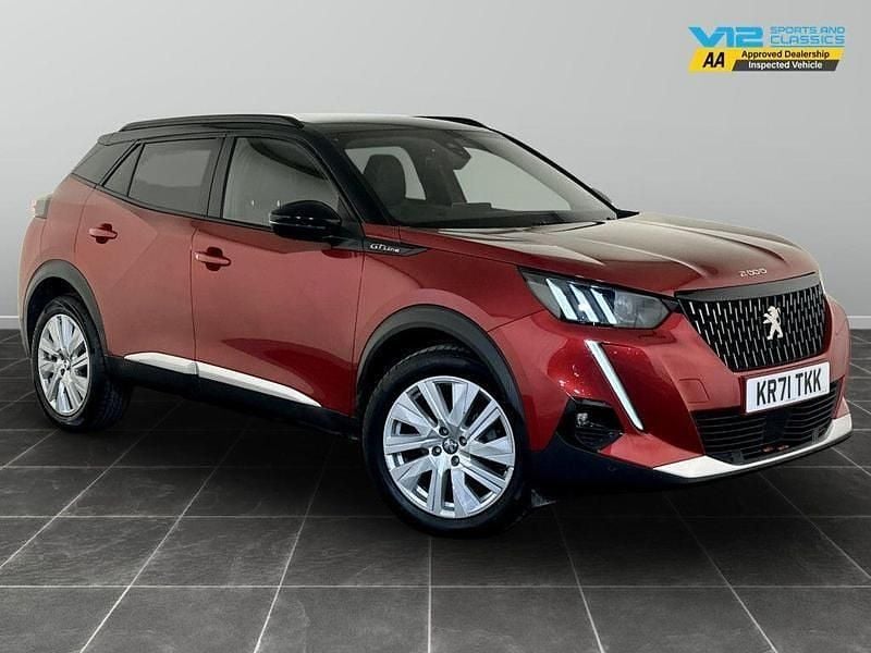 Red Used 2020 Peugeot 2008 GT-line SUV | £11,795 (Fair price) - Image 1/2