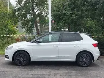 Used Skoda Fabia Design Edition 116 HP (85 kW) 2025 White Hatchback