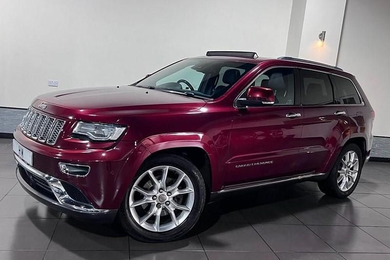 Red Used 2016 Jeep Grand Cherokee Summit SUV | £20,995 (A bit pricey) - Image 1/1