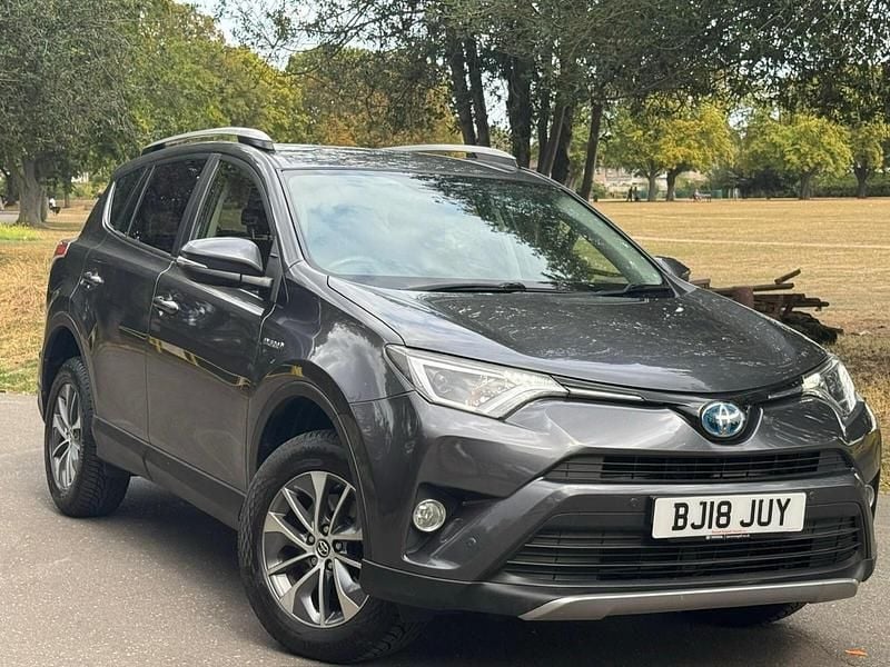 Grey Used 2018 Toyota RAV4 Hybrid SUV | £12,695 (Good price) - Image 1/4