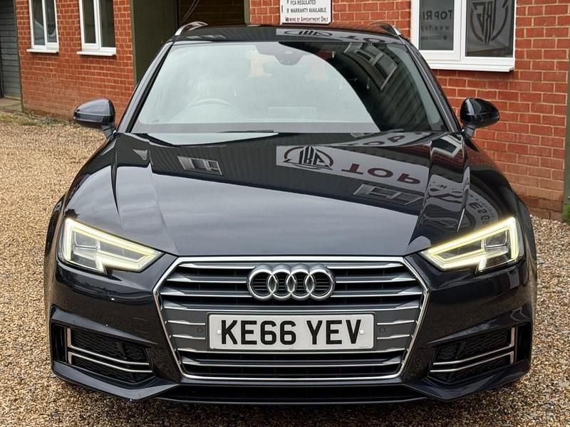 Used Audi A4 S-Line 190 HP (139 kW) 2017 Blue Estate