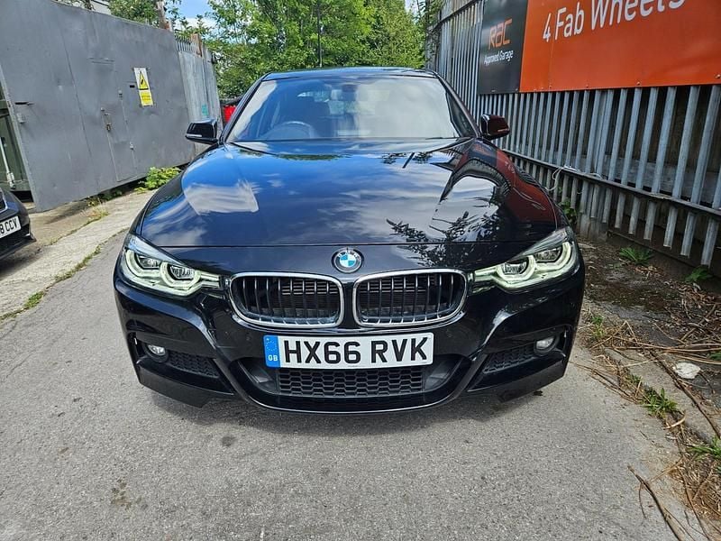 Used BMW 330e M Sport 2016 Black Sedan