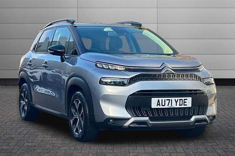 Cumulus grey with monotone Used 2021 Citroën C3 Aircross PureTech SUV | £10,895 (Fair price) - Image 1/4