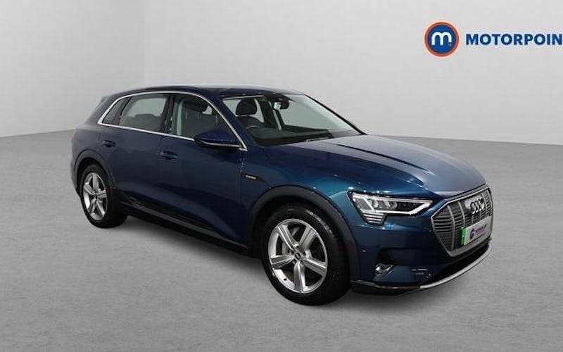Used Audi e-tron Design 230 kW (313 HP) 2021 Blue SUV