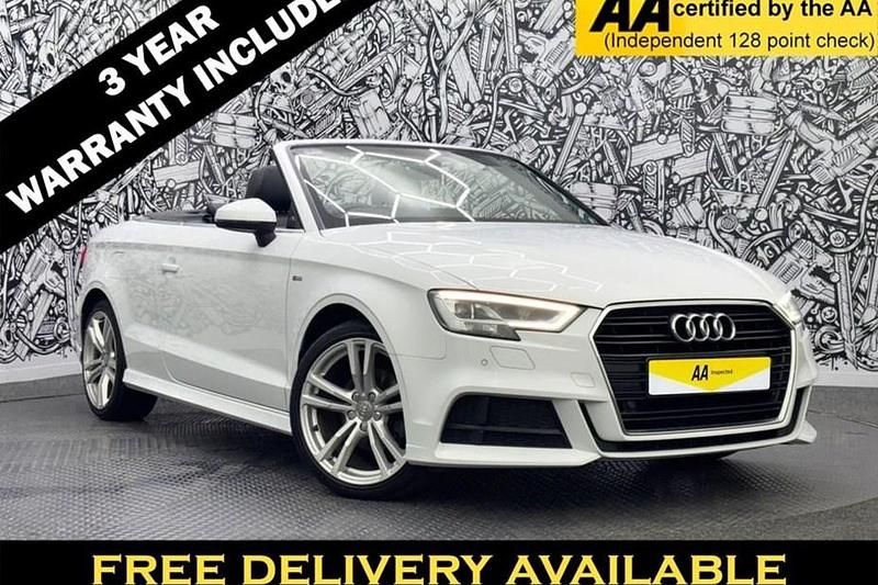 Used 2018 Audi A3 S-Line Cabriolet | £18,595 (Fair price) - Image 1/1