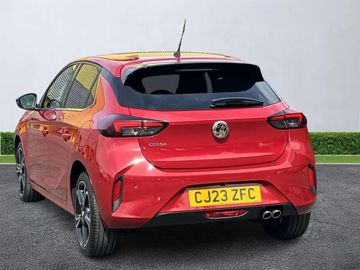 Used Vauxhall Corsa Ultimate 130 HP (95 kW) 2023 Red Hatchback