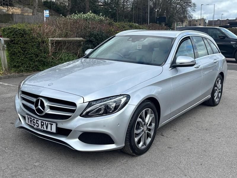 Used Mercedes C220 170 HP (125 kW) 2015 Silver Estate