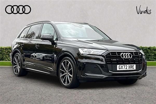 Black Used 2022 Audi Q7 Black Edition SUV | £45,078 (A bit pricey) - Image 1/4
