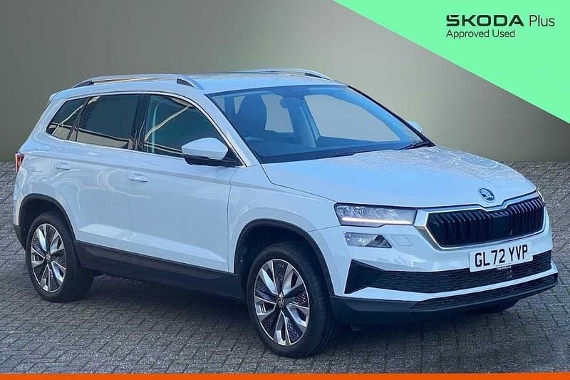 Used Skoda Karoq SE L 150 HP (110 kW) 2023 White SUV