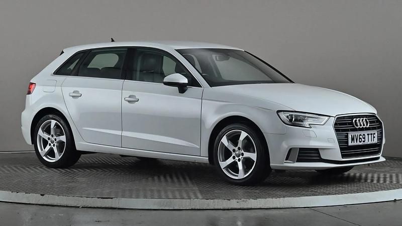 White Used 2019 Audi A3 Sport Hatchback | £11,498 (Good price) - Image 1/3
