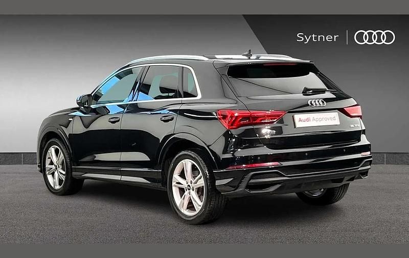Used Audi Q3 S-Line 150 HP (110 kW) 2022 Black SUV