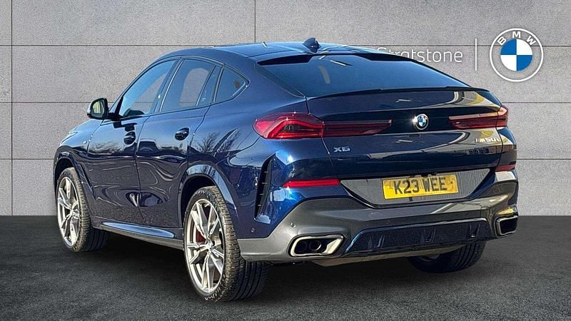 Used BMW X6 M50 Shadowline 530 HP (389 kW) 2023 Blue SUV