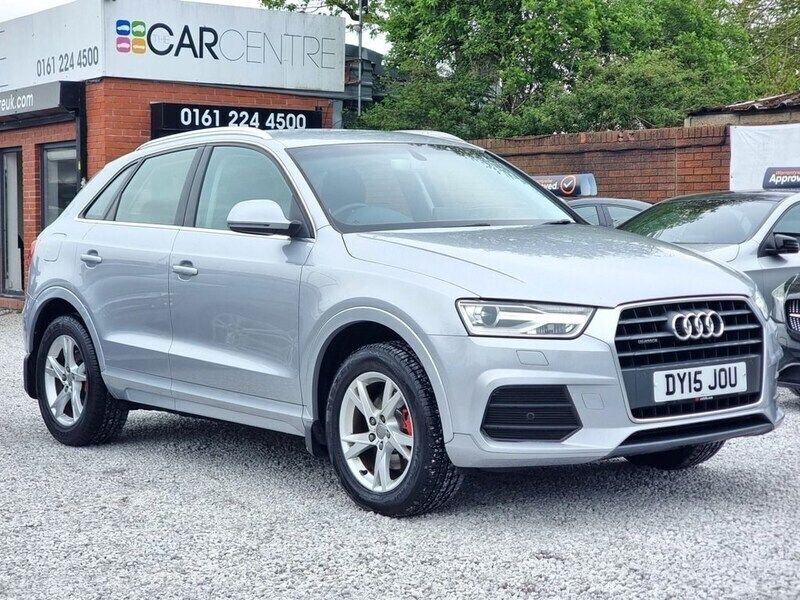 Silver Used 2015 Audi Q3 Design SUV | £12,495 (Good price) - Image 1/4