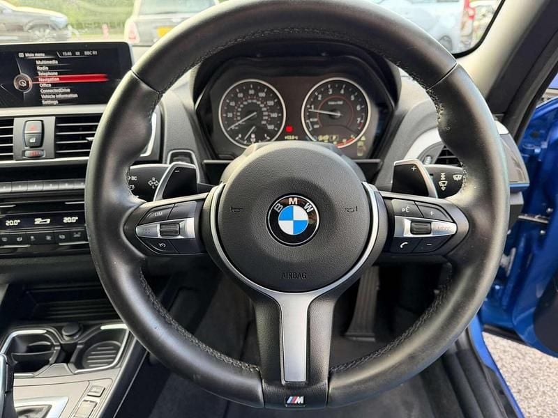 Used BMW M235 Comfort Edition 2015 Blue Cabriolet
