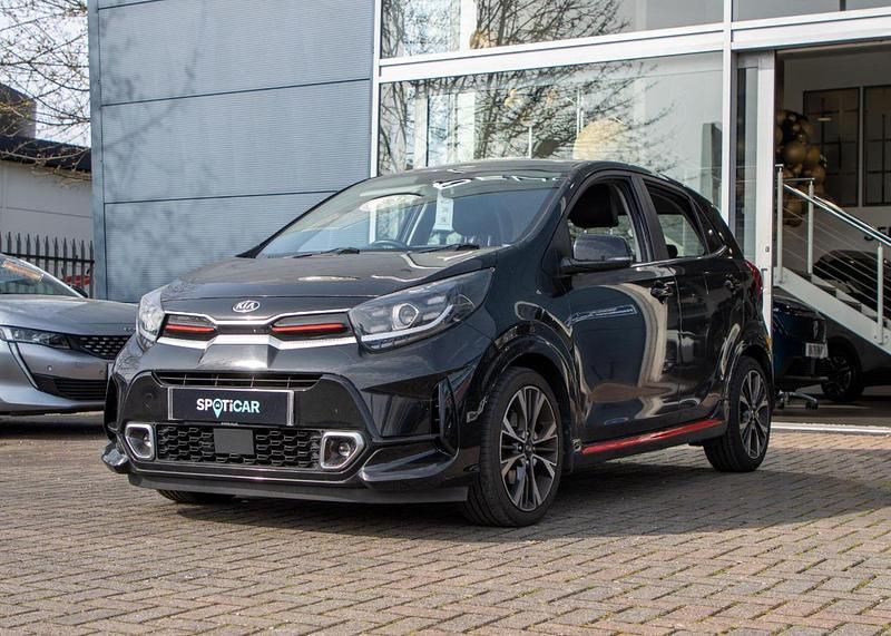 Used Kia Picanto GT-Line 66 HP (48 kW) 2021 Black Hatchback