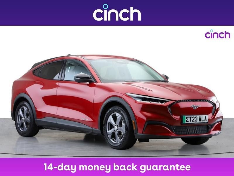 Red Used 2023 Ford Mustang Mach-E Standard Range SUV | £24,999 (Good price) - Image 1/4