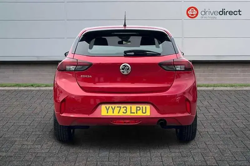 Used Vauxhall Corsa Design Edition 100 HP (73 kW) 2023 Red Hatchback