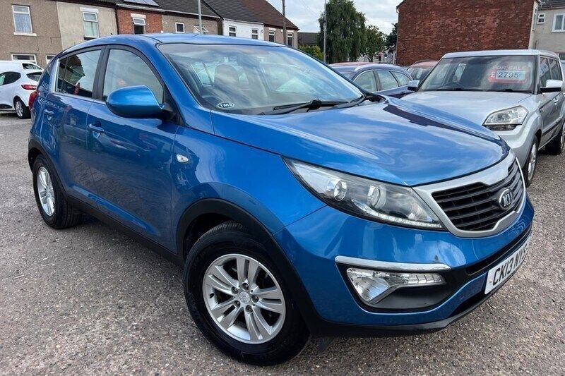 Blue Used 2013 Kia Sportage 2 SUV | £3,495 (Fair price) - Image 1/1