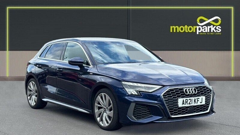Navarra blue metallic Used 2021 Audi A3 Comfort Hatchback | £18,500 (Fair price) - Image 1/4