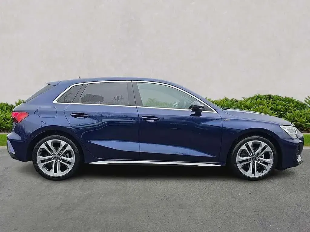 Used Audi A3 S-Line 150 HP (110 kW) 2025 Blue Hatchback