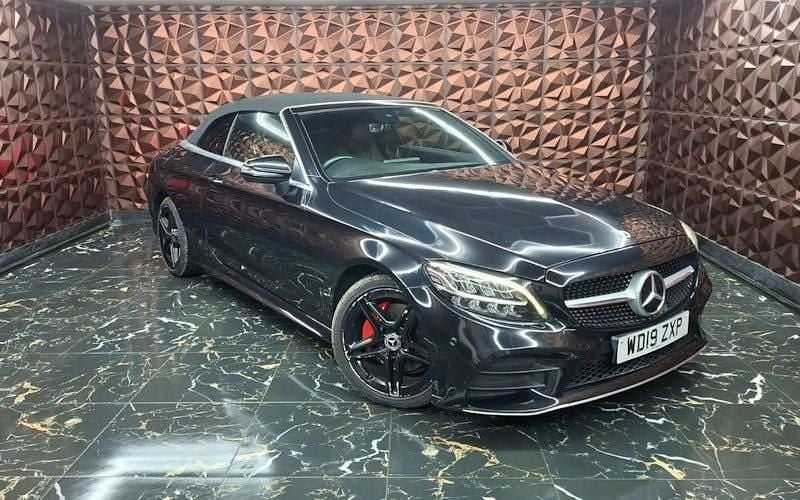 Used Mercedes C200 AMG line 184 HP (135 kW) 2019 Cabriolet