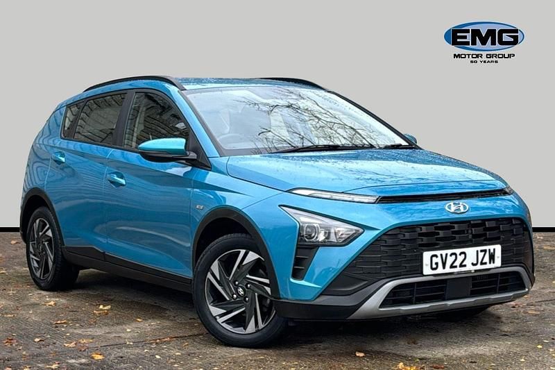Turquoise Used 2022 Hyundai Bayon SE SUV | £12,995 (Fair price) - Image 1/3