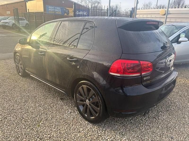 Used VW Golf VI GTD 170 HP (125 kW) 2011 Black Hatchback
