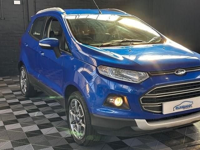 Used Ford Ecosport Titanium 125 HP (91 kW) 2014 Blue SUV